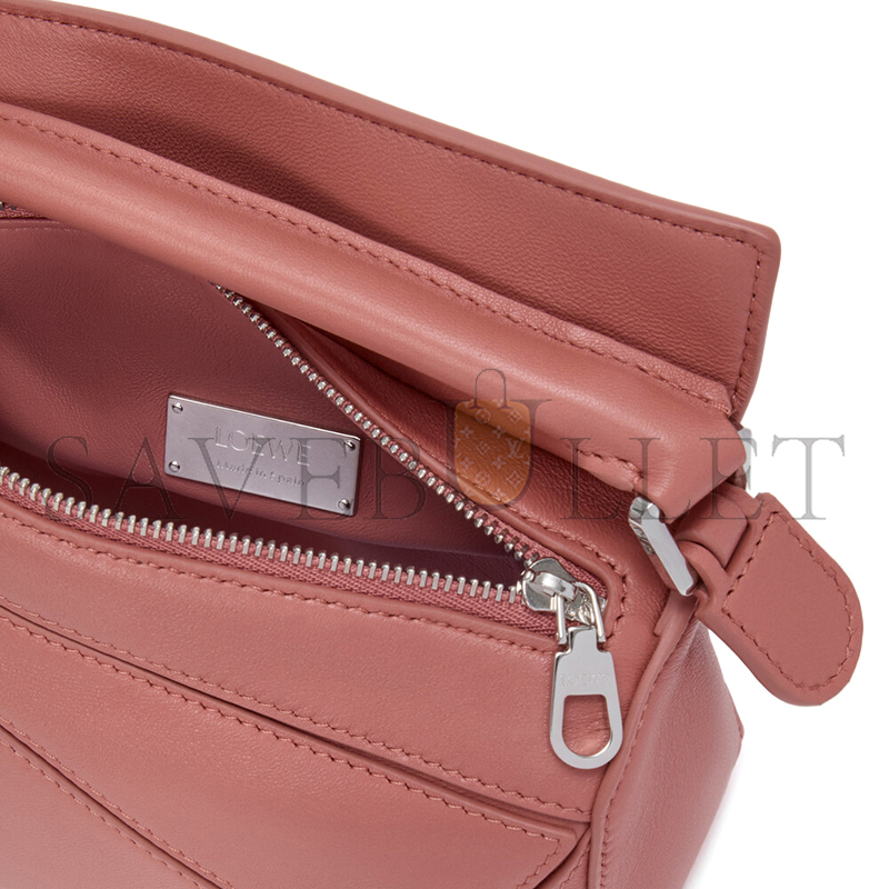 LOEWE MINI FEATHERLIGHT PUZZLE BAG IN NAPPA LAMBSKIN A510PLIX04 (17.5*12.5*7.5cm)